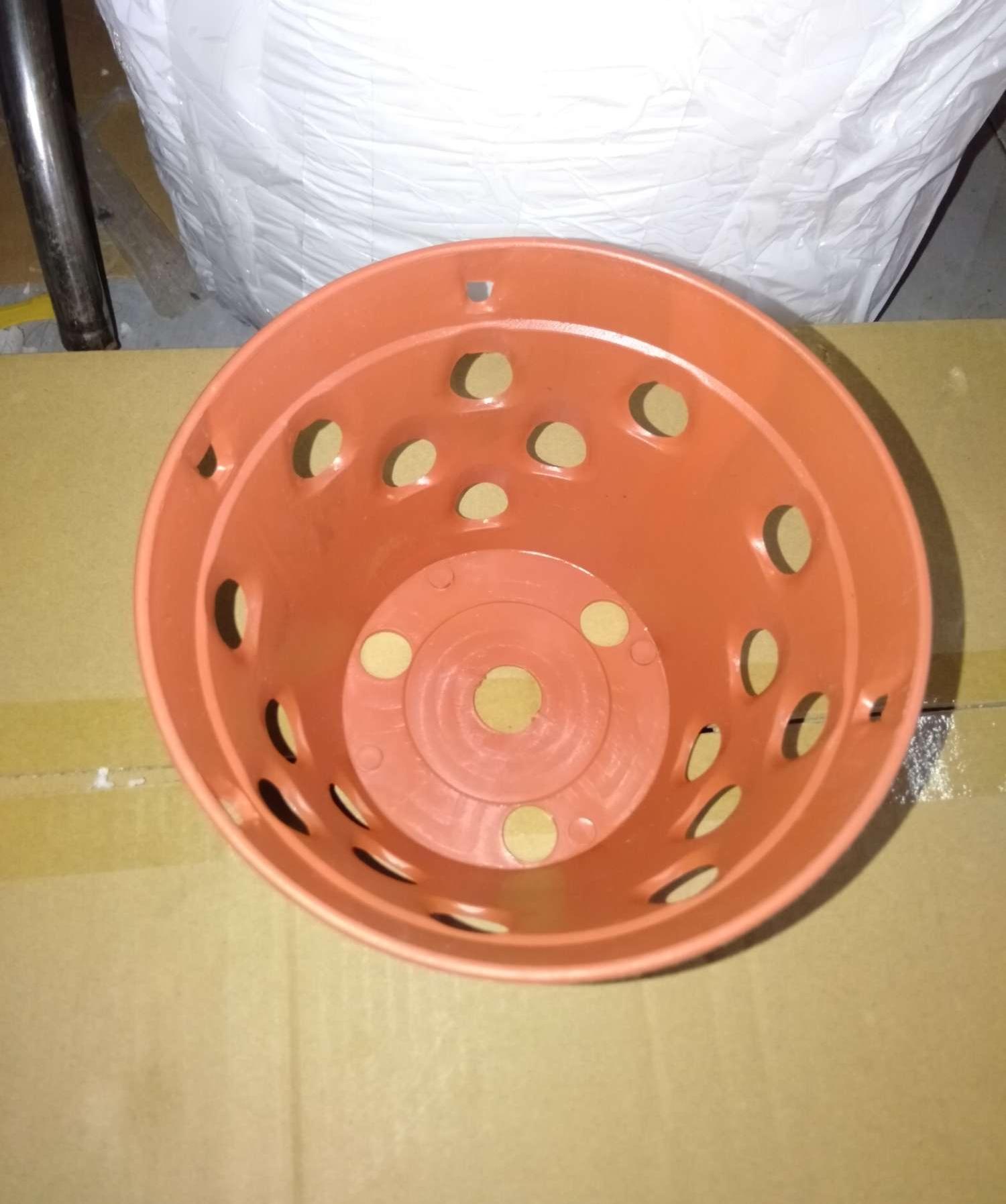 [HCM]Chậu nhựa (giả đất) trồng lan - KT: loại nhỏ trung lớn