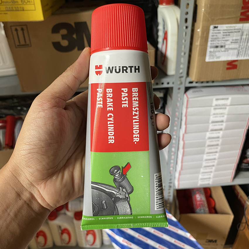Mỡ tra ắc phanh Wurth nhập Đức: mỡ tra ắc thắng, ắc phanh, cuppen thắng chuyên dụng dành cho xe ô tô, xe máy