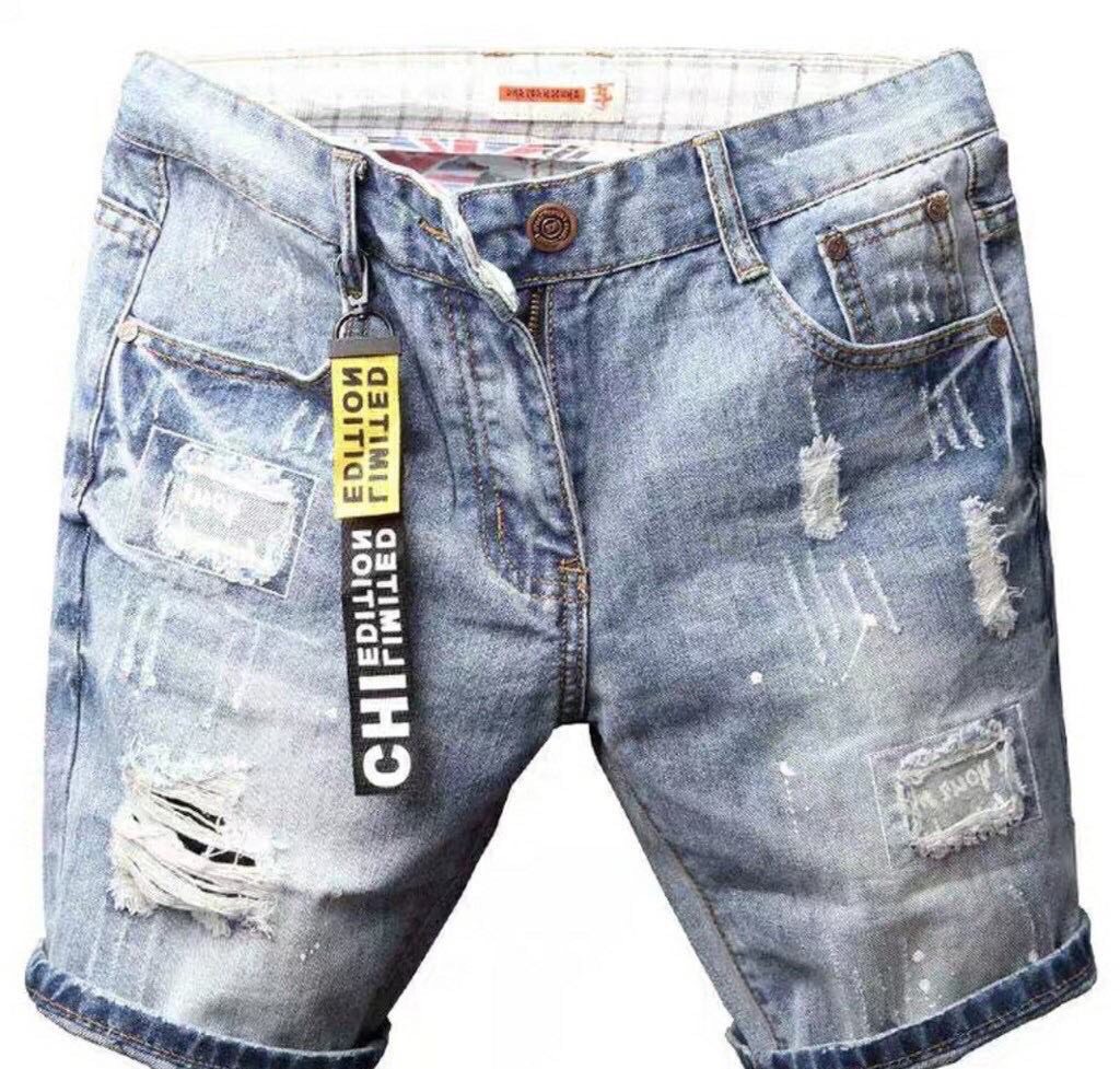 Quần sot jean nam quần jean short nam quần jean nam ngắn