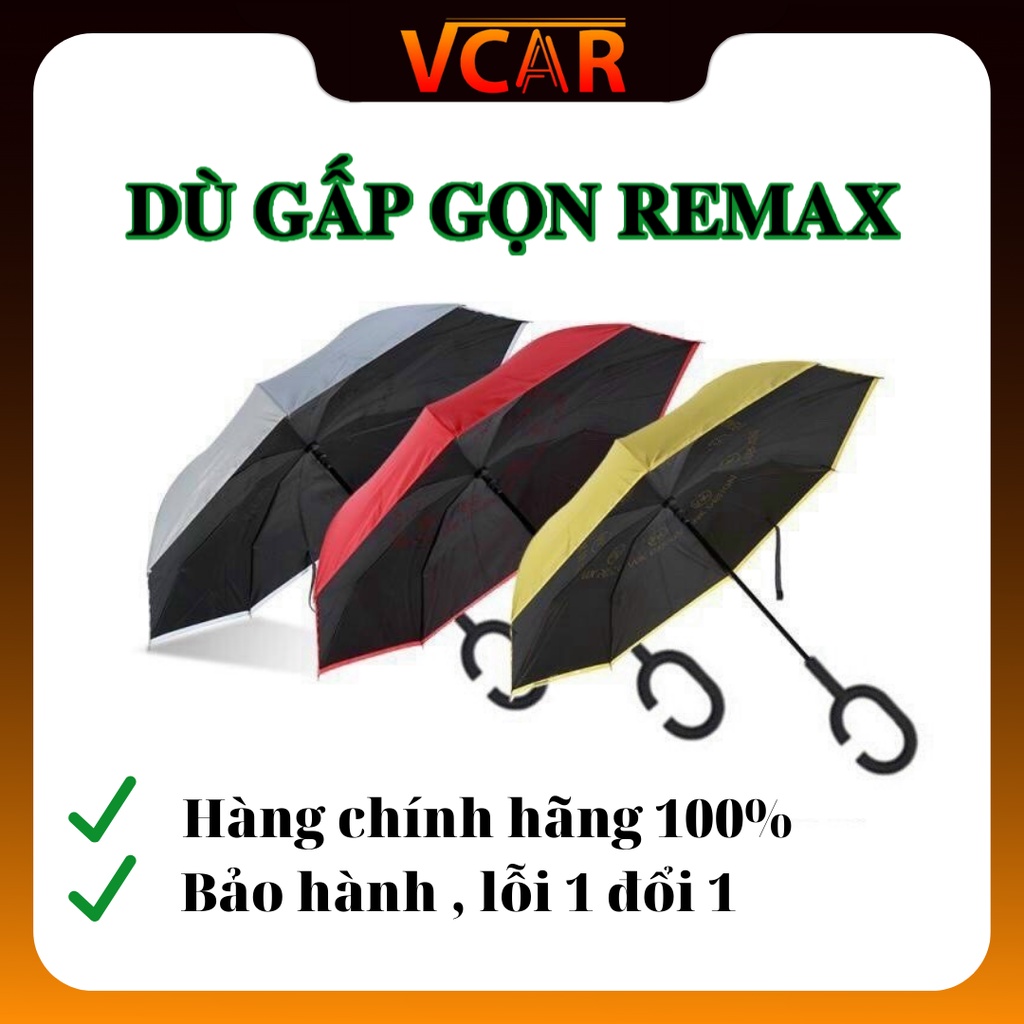 Dù gấp ngược trên ô tô remax