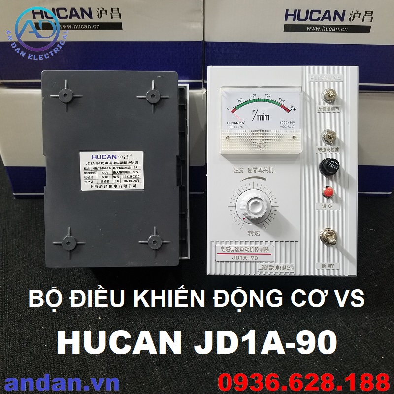 Bộ điều khiển động cơ vs, hucan jd1a-90, động cơ xoay chiều điều chỉnh tốc độ điện từ động cơ shanghai jd1a-90 220v