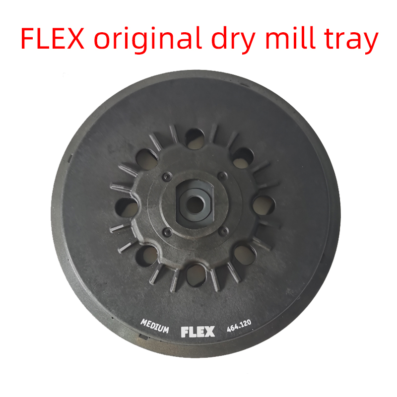 Original xác thực Flex không chổi than Sander 6 inch xốp barb móc dính đĩa cơ sở khay đĩa