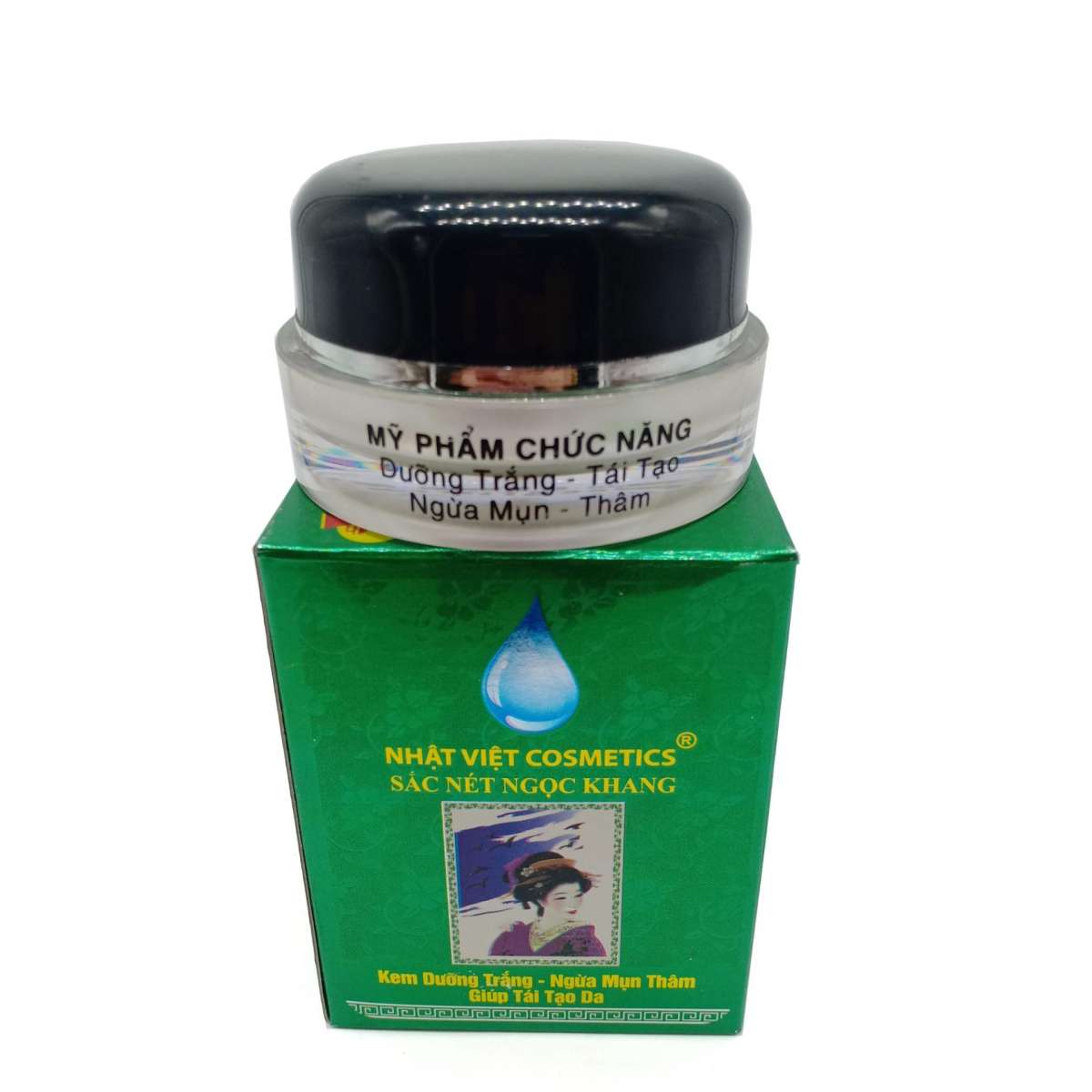 Kem dưỡng trắng - Ngừa mụn thâm - Giúp tái tạo da Sắc Nét Ngọc Khang 15g