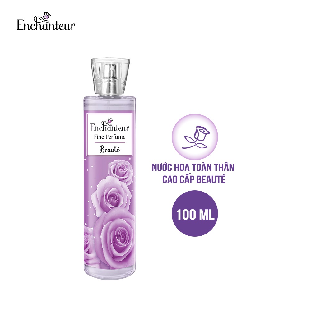 Nước hoa toàn thân Enchanteur Hương Beauté 100ml