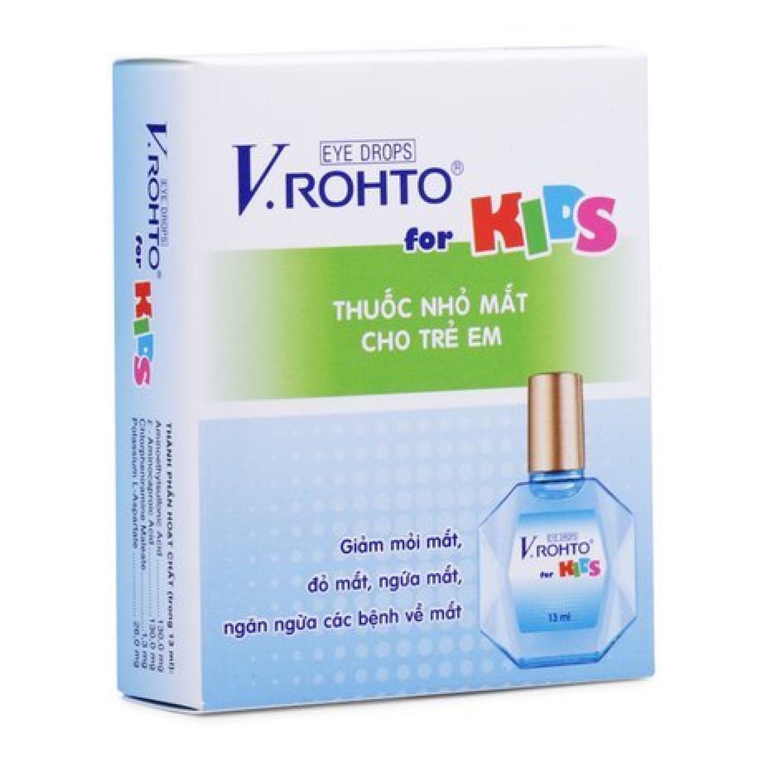 Nước nhỏ mắt cho trẻ em v.rohto for kids 13ml