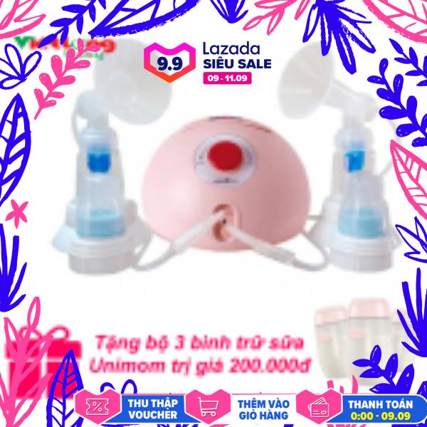 Máy hút sữa đôi spectra dew 350 + tặng bộ 3 bình trữ sữa unimom trị giá 200.000đ