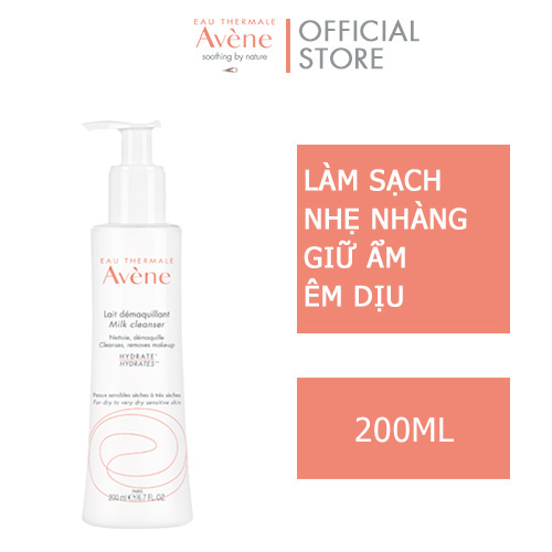 EAU THERMALE AVÈNE Tẩy trang, làm sạch MILK CLEANSER 200ML