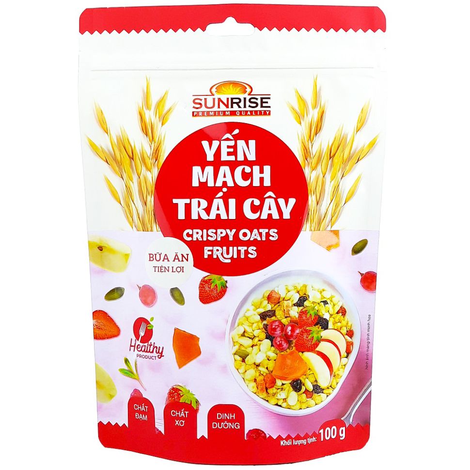 YẾN MẠCH NGŨ CỐC TRÁI CÂY SUNRISE 300G