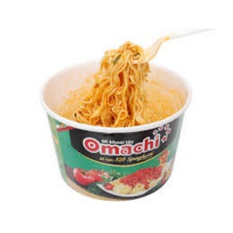 Mì trộn omachi xốt Spaghetti hộp 105g