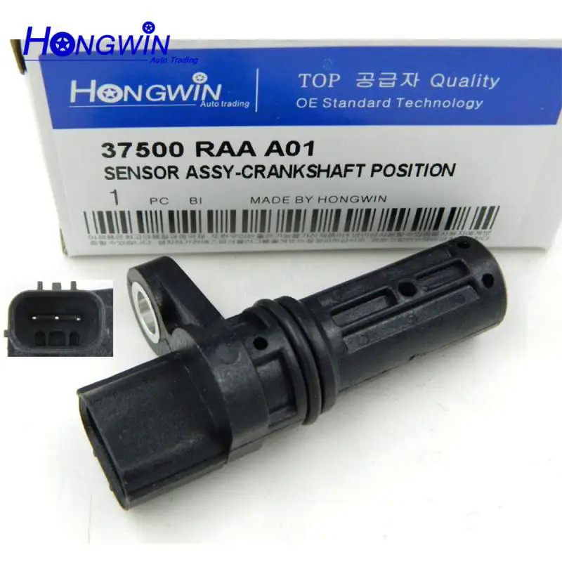 Chính hãng số: 37500raaa01 Cảm biến vị trí trục khuỷu phù hợp với Honda Accord Civic Element Acura RDX TSX 37500 raa A01, 37500-raa-a01