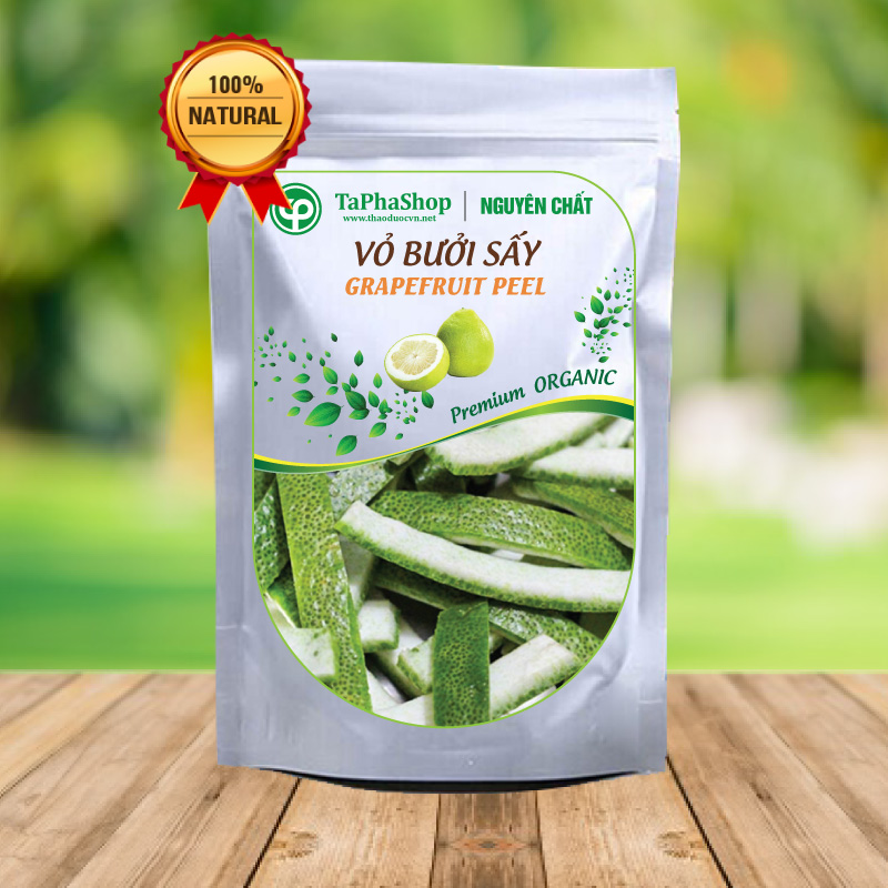 Vỏ bưởi khô 500g, Trà vỏ bưởi giảm cân, Nấu nước gội đầu kích thích mọc tóc - Tấn Phát