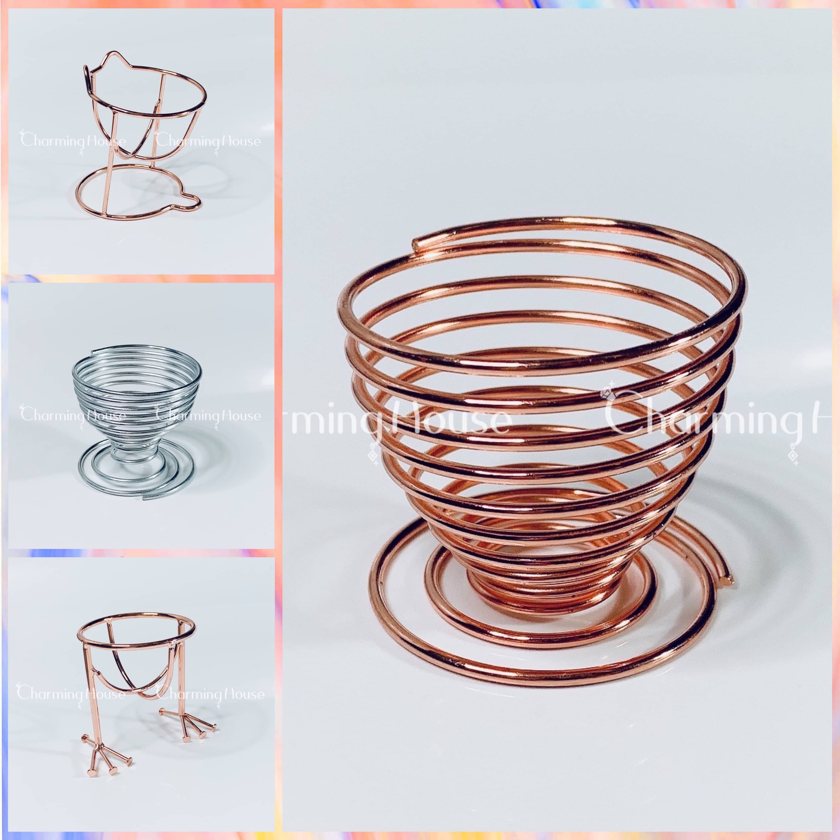 - Cốc đựng bông mút trang điểm tán kem nền để bàn blender