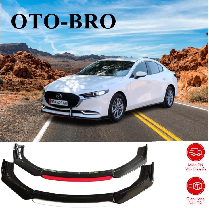 Lip trước, cản trước mazda 3 hàng cao cấp loại 1