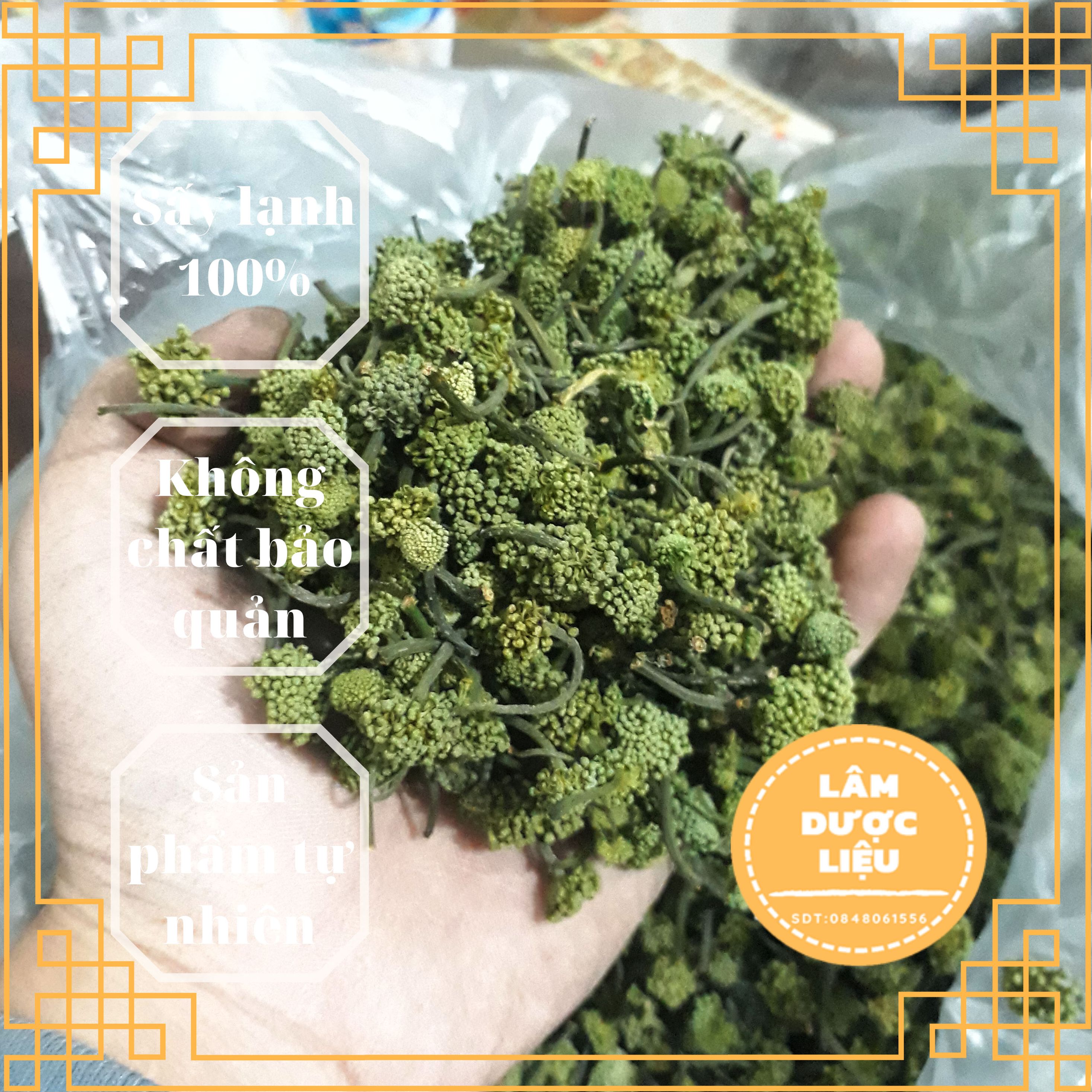 100gr trà nụ hoa tam thất khô