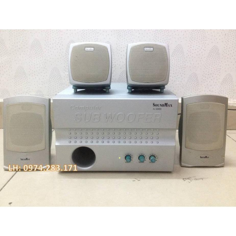 Loa vi tính nghe nhạc 4.1 soundmax a-5000 bass lớn !!