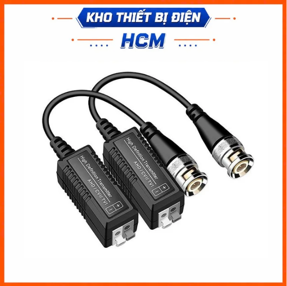 Bộ chuyển đổi video BALUN cho camera AHD/CVI/TVI/Analog 1080P