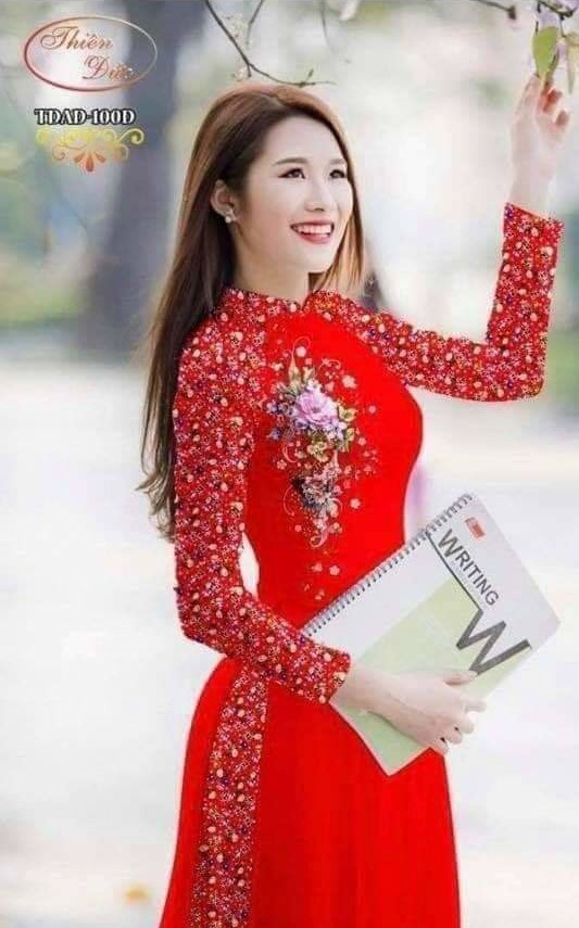 Áo dài truyền thống ad11