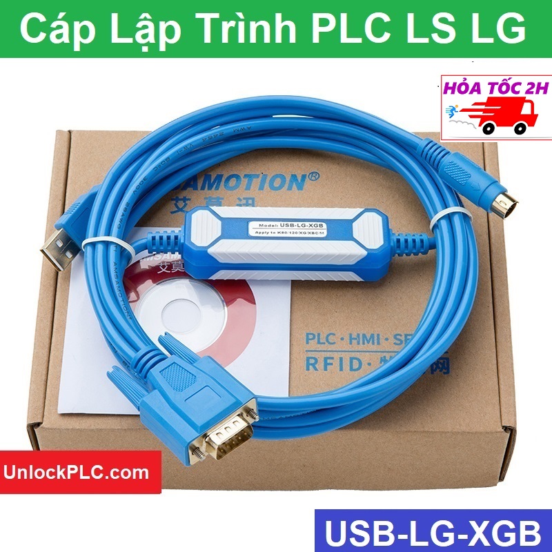 XẢ KHO - Cáp Lập Trình PLC LS LG  (USB-LG-XGB) Giá SIÊU RẺ