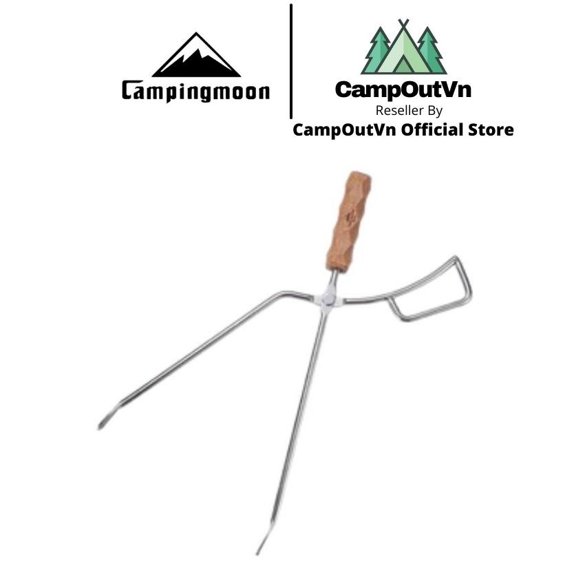 Kẹp gắp than bằng thép không rỉ Campingmoon MS-42 A312