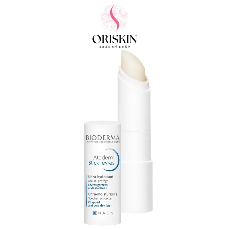 [HCM]Bioderma Son Dưỡng Môi Khô Nứt Nẻ Và Tổn Thương Bioderma Atoderm Stick Levres  4g