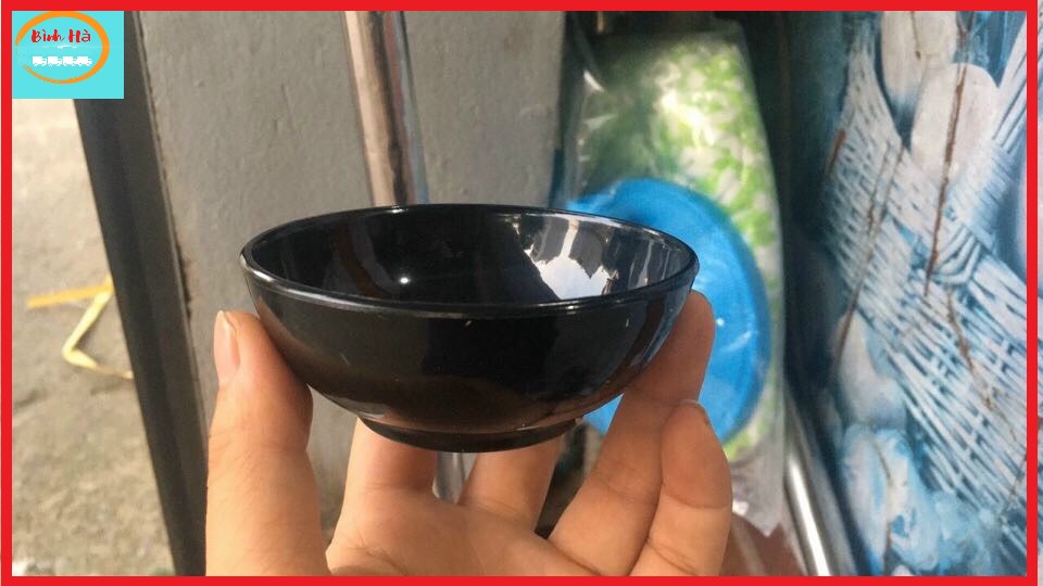 Bát chấm phíp đen song long 2840 đủ màu hàng chính hãng