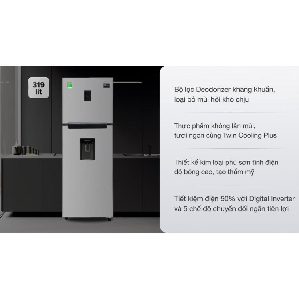 Tủ lạnh samsung inverter 319 lít rt32k5932s8/sv chính hãng bh: 24 tháng trên toàn quốc