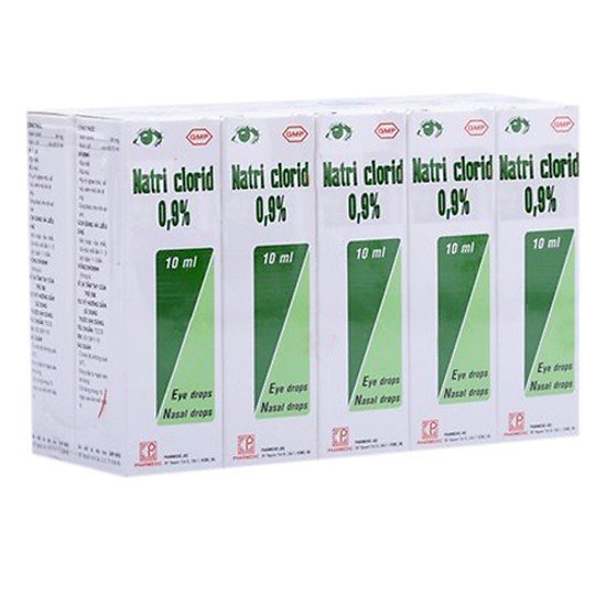 Lốc 10 chai nước muối sinh lý 0,9 %