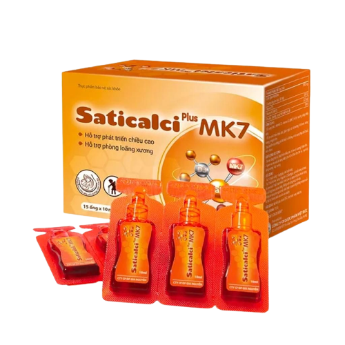 Saticalci plus MK7 - hỗ trợ phát triển chiều cao, phòng ngừa loãng xương cho trẻ từ 1 tuổi trở lên:5297