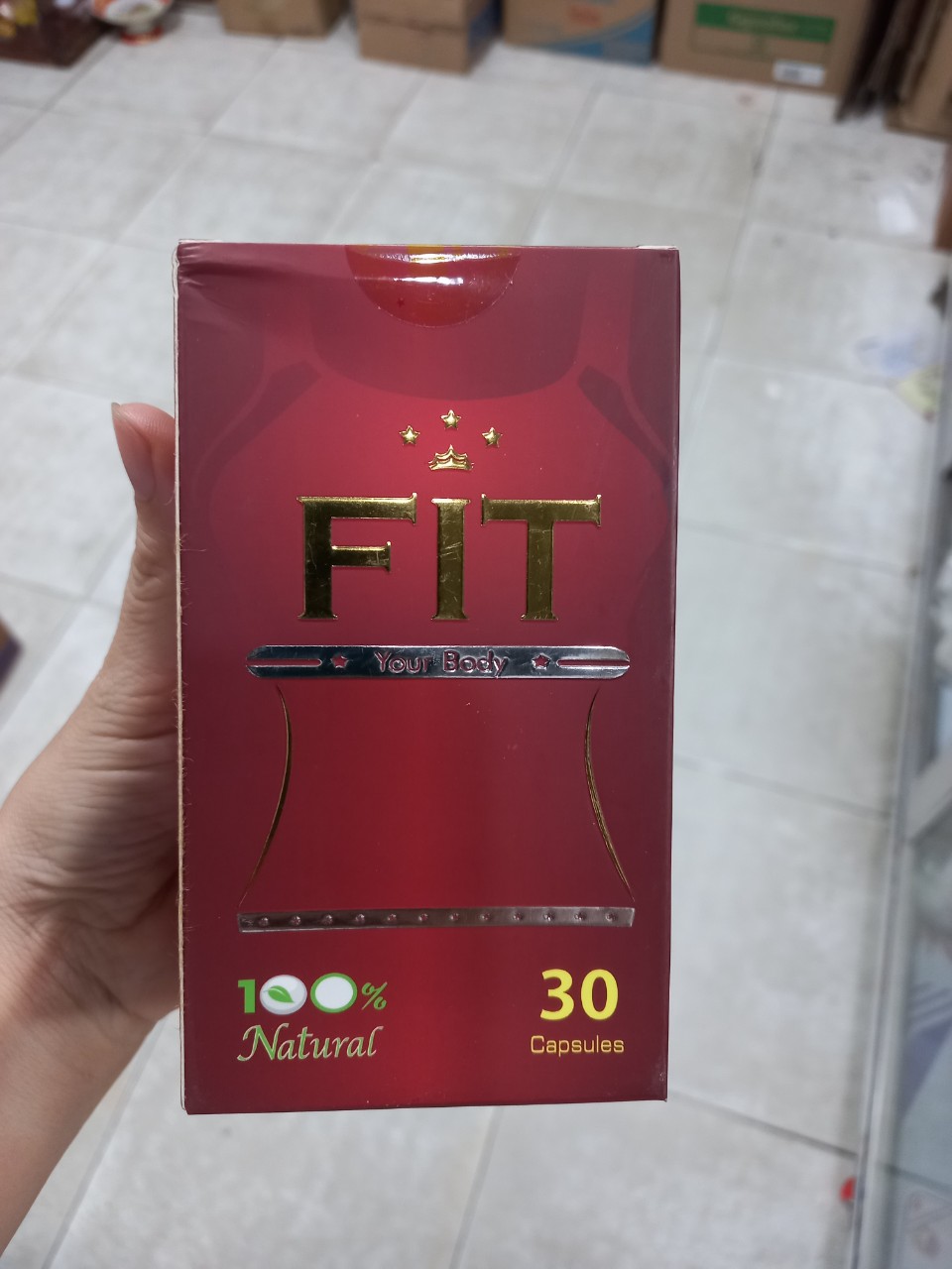 FIT Your Body hộp 30 viên giảm cân giảm mỡ