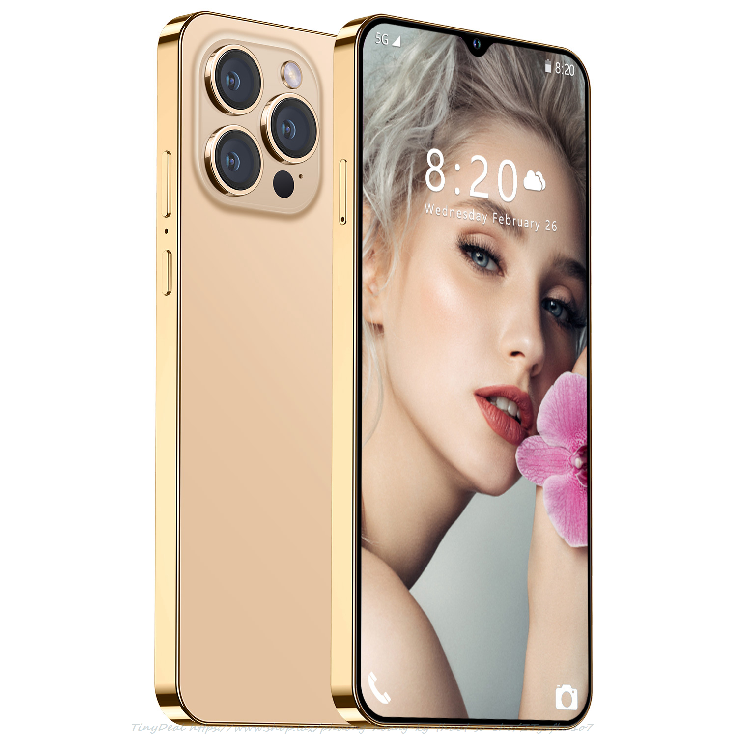Ai Phone Smartphone 7.3inch cheap AI phone 16 + 1TB Big Memory cheap AI phone dual SIM Camera 108 + 72MP student cheap battery 6800mAh mobile phone battery - 4