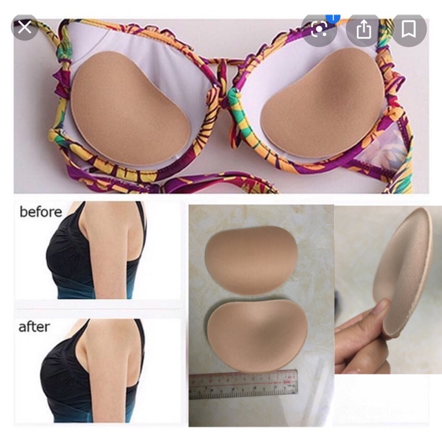 Mút độn nhét áo bơi đồ bơi bikini giá rê chất lượng nhiều loại mút độn nhét áo nâng ngực jami - pk04