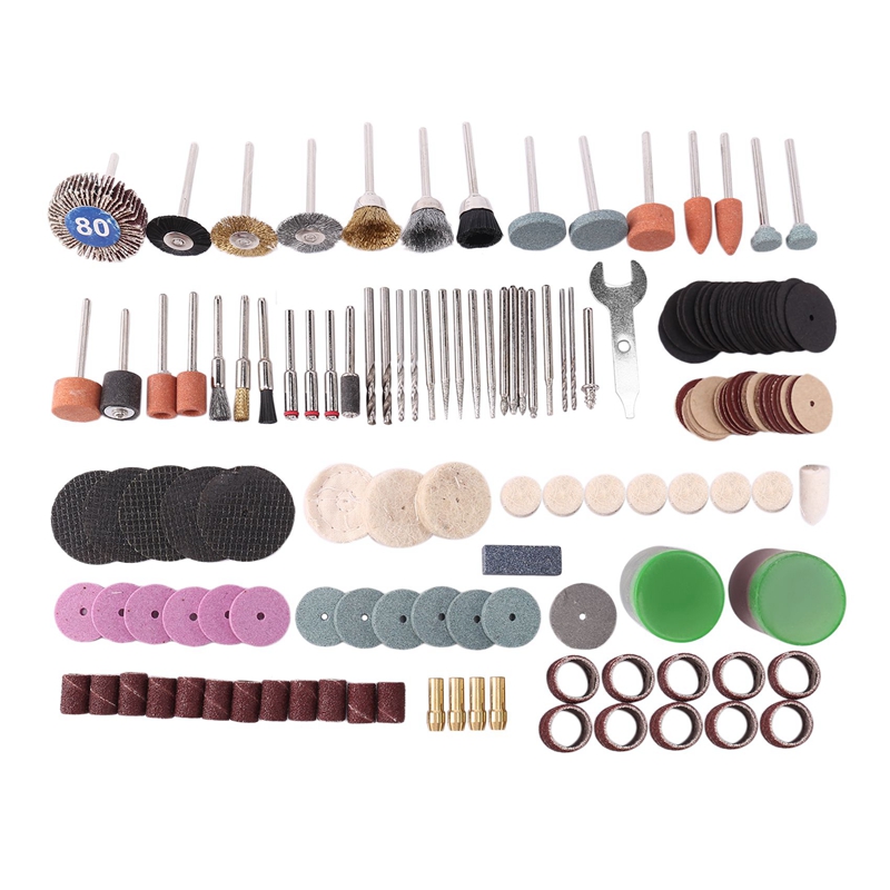 Dremel Rotary Accessory Set For 161 Pc Dremel Grinding Sanding Polishing  Tools