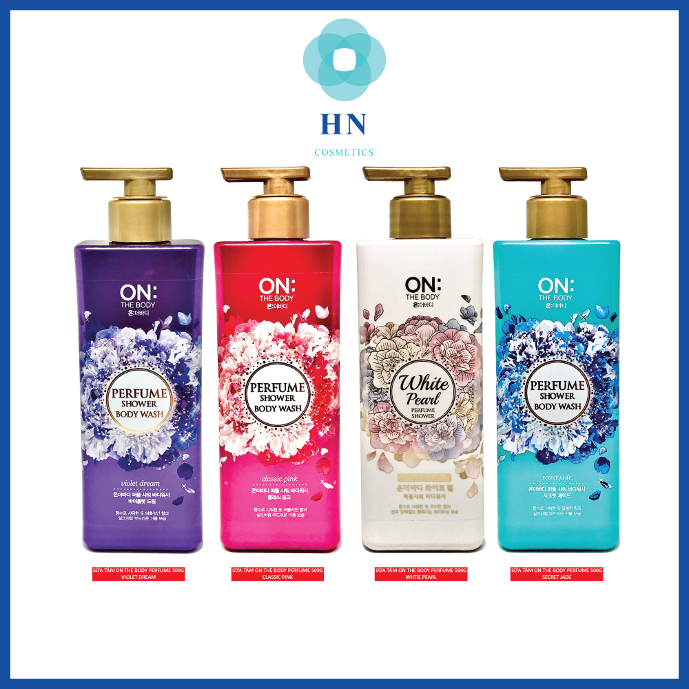 Sữa tắm nước hoa On The Body Perfume 500g