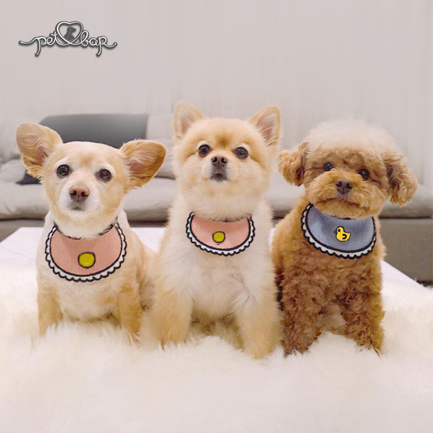 [Hoàn Tiền 10%] Yếm cho thú cưng – yếm quàng cổ chống thấm nước cho chó mèo nhiều hình ngộ nghĩnh, vật liệu vải len chống thấm, rất mềm mại
