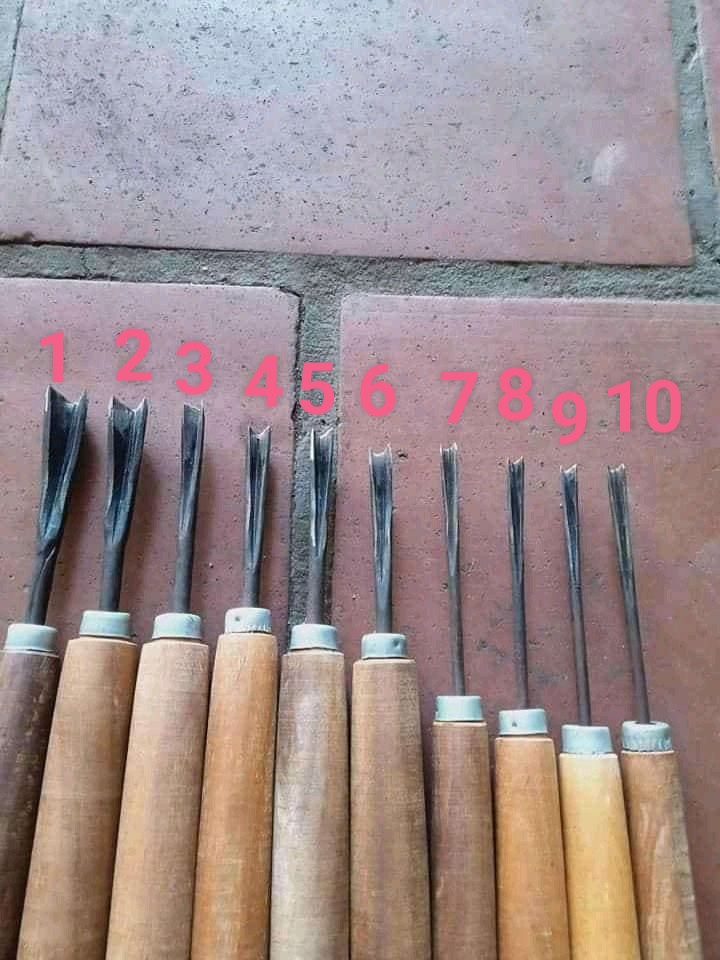 1 cây đục tỉa tách mài sắc đục gỗ bán lẻ từng cây đủ loại