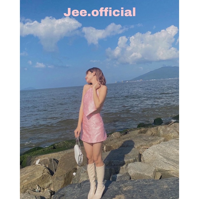 Jee - set yếm hoa đào