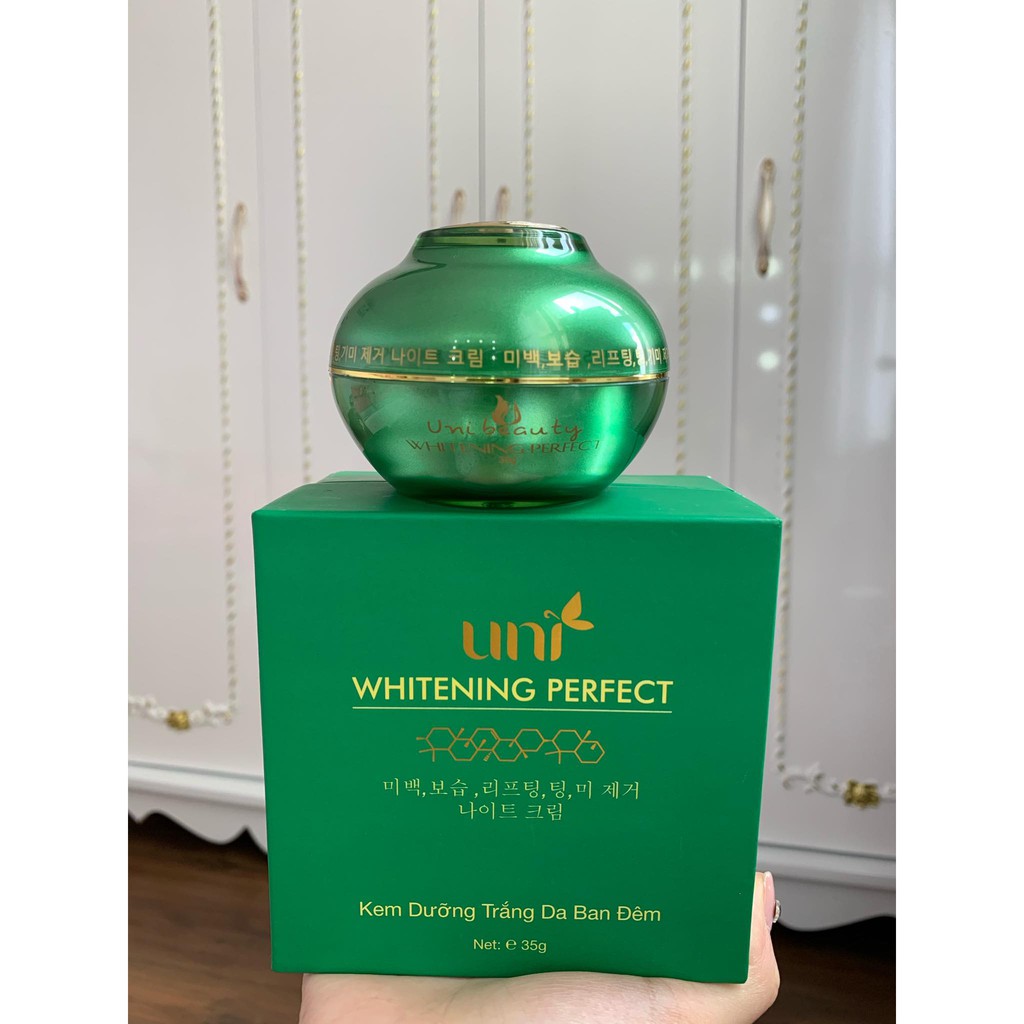 Kem dưỡng trắng da ngọc trai ban đêm Uni Beautiful