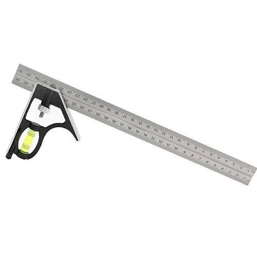【hot sell】 Thước Đo Góc 90 Độ Có Ống Thủy Dài 30cm