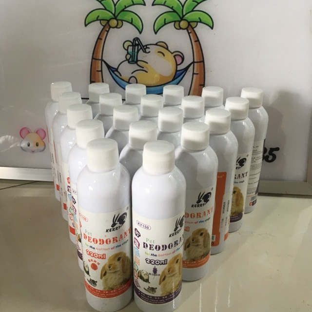 Dung dịch khử mùi chuồng hamster, thỏ, bọ - Đào