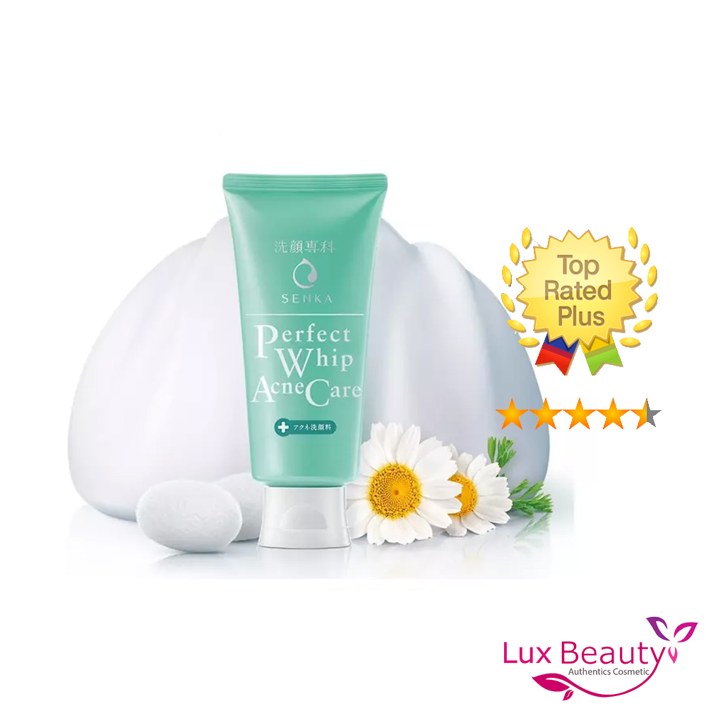 Sữa rửa mặt cho da mụn Senka Perfect Whip Acne Care 120g