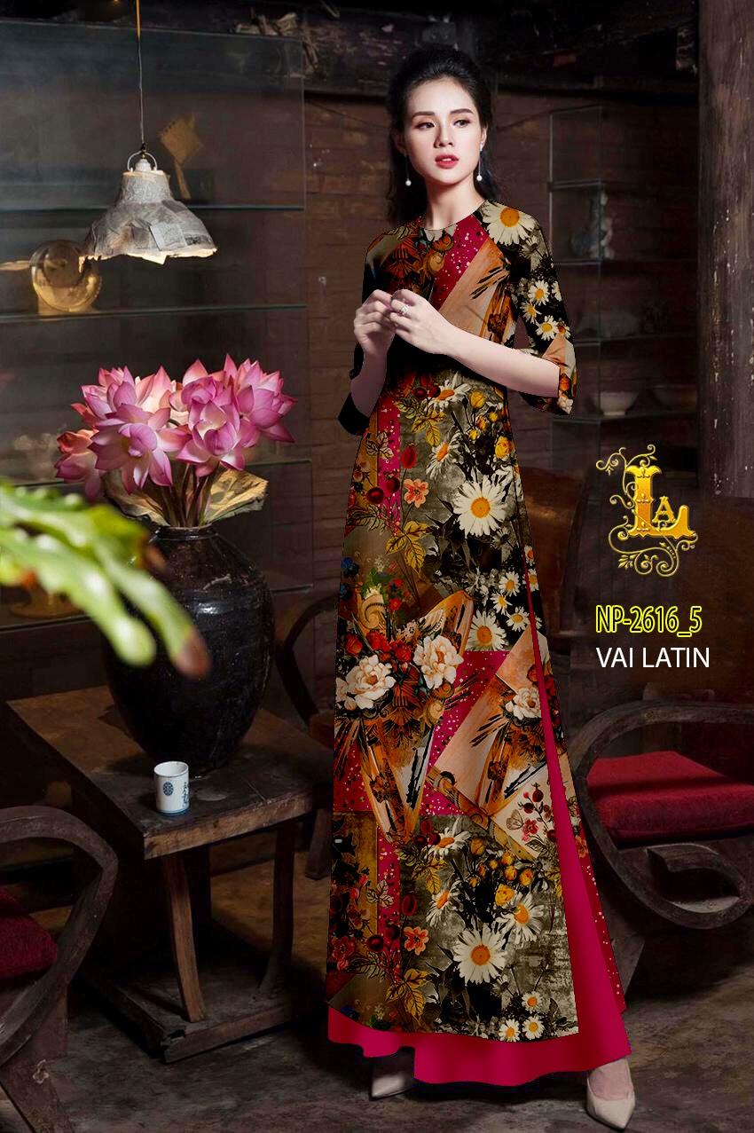 Vải áo dài (220k/ 1 áo), đẹp - độc - lạ - hợp xu hướng - đủ màu MS350