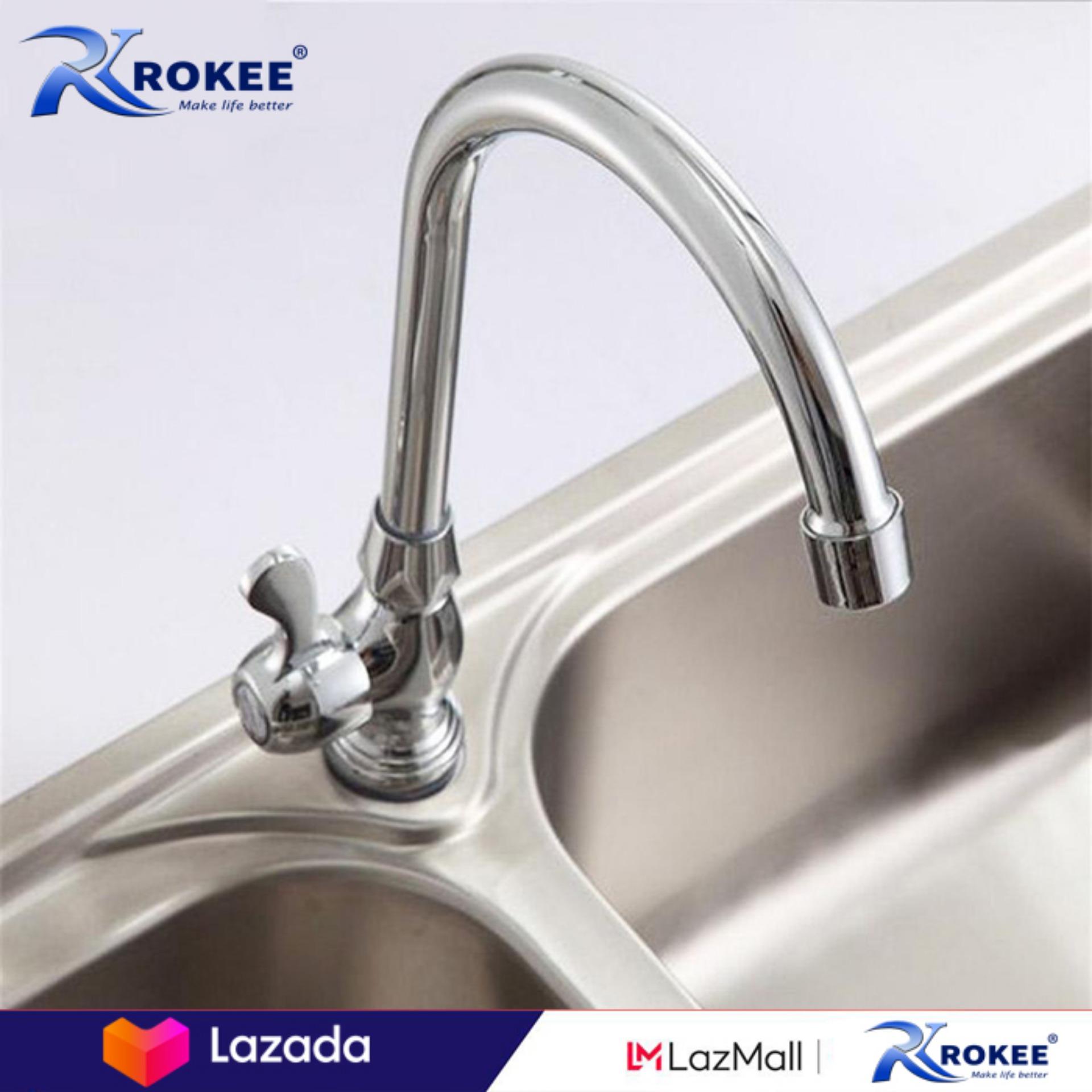 Vòi nước rửa chén lạnh rokee - dl190s