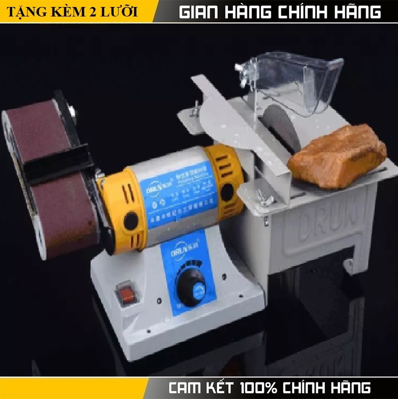 Máy cưa bàn - Chiếc máy cưa bàn mini siêu đa năng ngoài chức năng là một máy cưa bàn với các phụ kiện kèm theo bạn có thể biến nó thành một chiếc máy mài giáp dây
