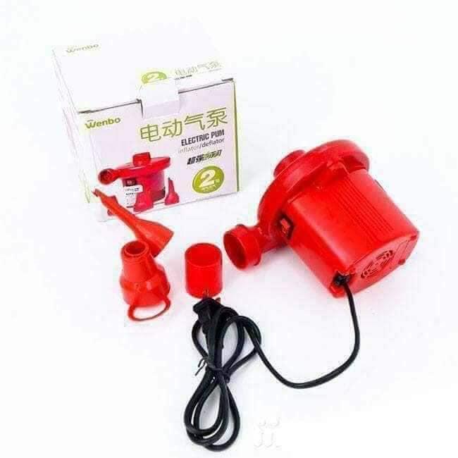 Bơm điện 2 chiều dùng bơm phao, bể phao, nệm hơi