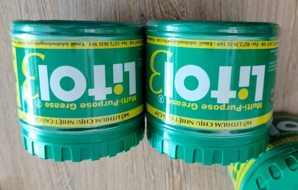 Mỡ bò chịu nhiệt dùng bôi trơn động cơ, máy móc, ray cửa Litol-3 -- 400G Cao Cấp