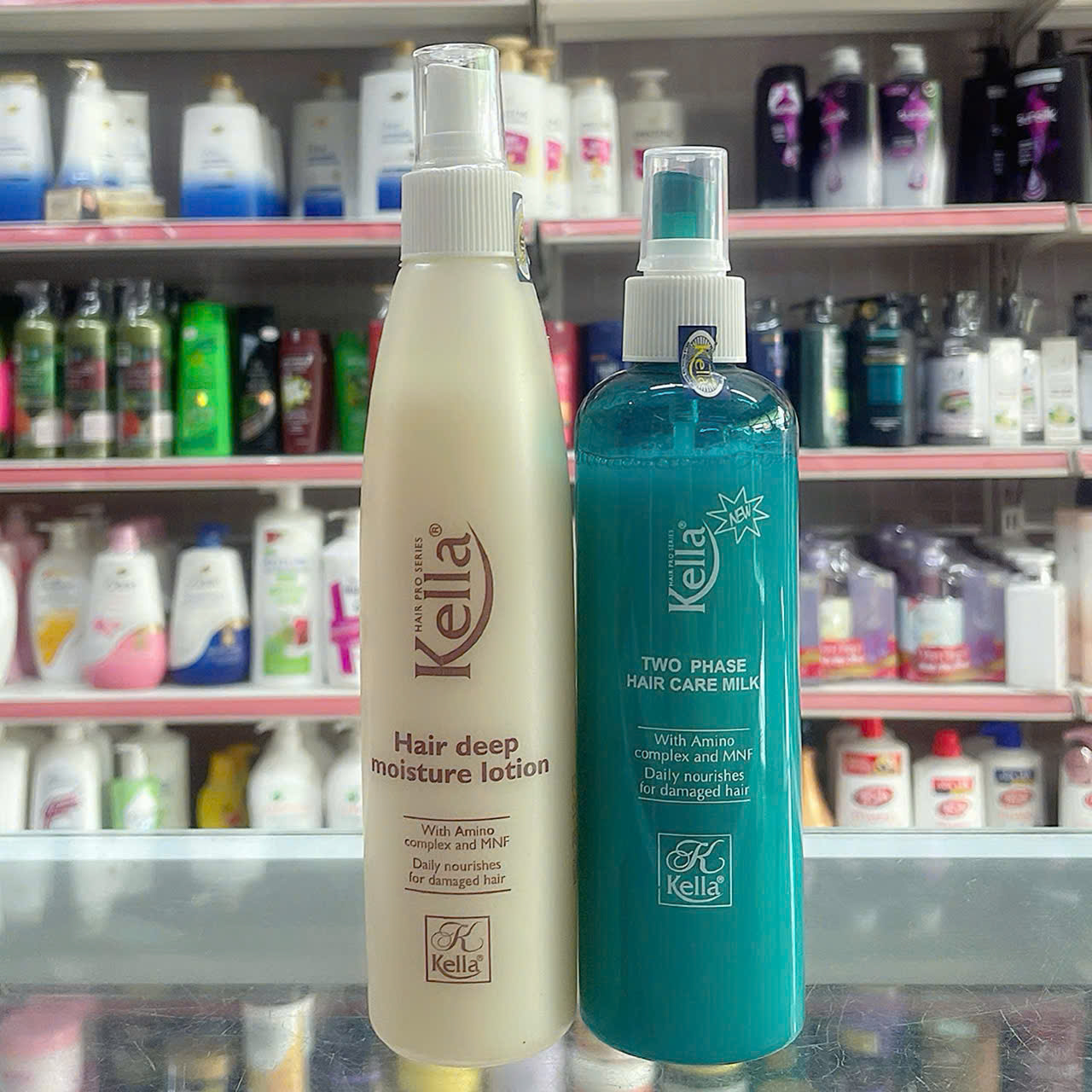 Xịt Dưỡng Tóc KELLA Keratin Phục Hồi Tóc Hư Tổn - 2 Lớp Cao Cấp Chống Nhiệt