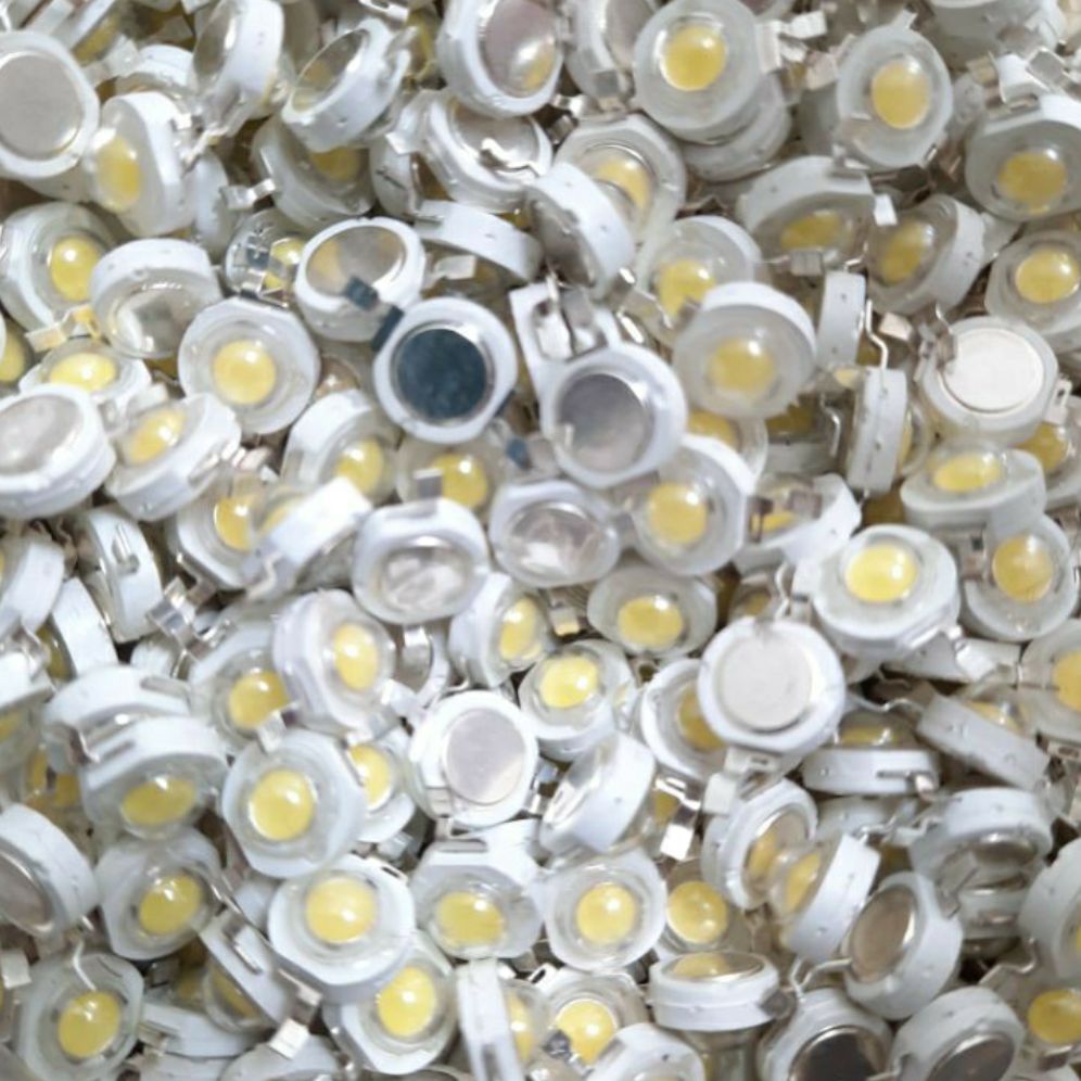10 bóng đèn led trắng  luxeon 1w 6500k