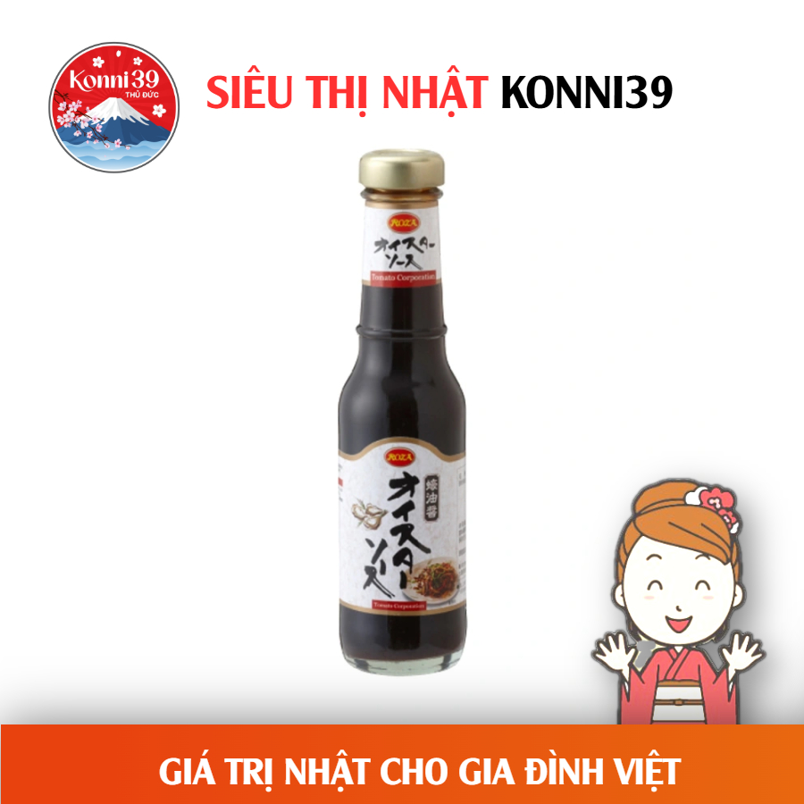 [DATE 7/2027] DẦU HÀO NHẬT BẢN ROZA DÙNG ƯỚP HOẶC CHẾ BIẾN CÁC MÓN XÀO (CHAI 180GR)