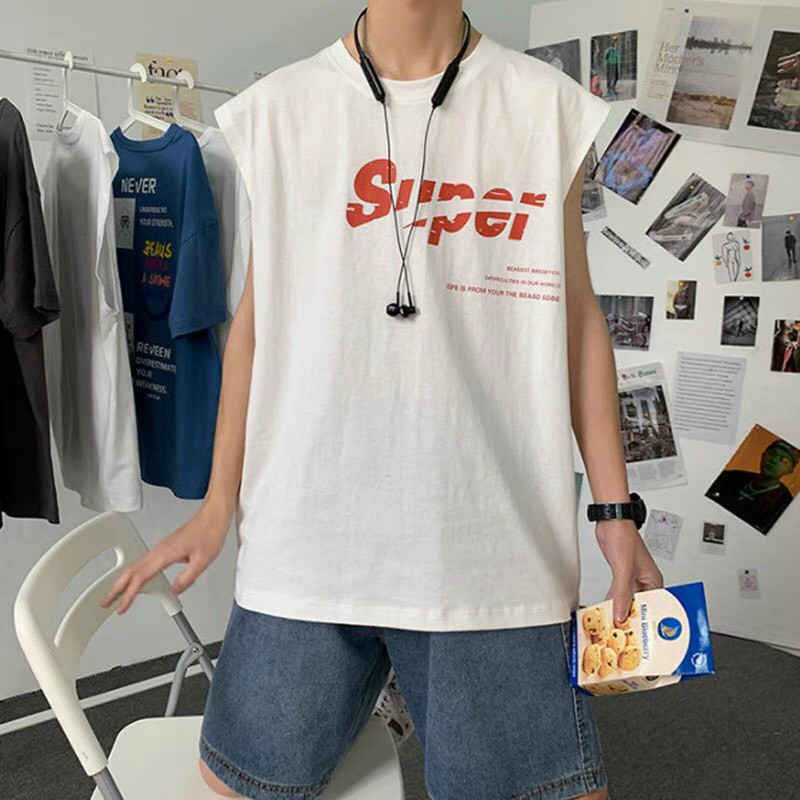 [MẪU MỚI] Áo thun Nam Nữ ,áo 3 lỗ FORM Rộng SUPER Cực chất