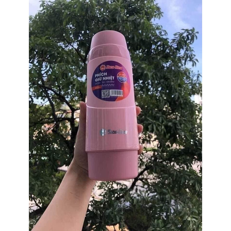 Phích giữ nhiệt rạng đông 450ml. đtvm